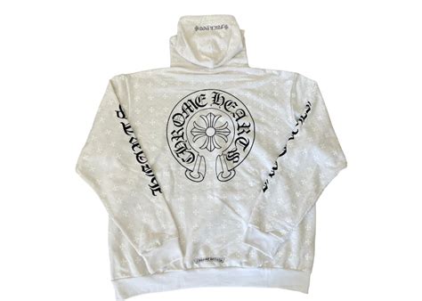 off white chrome hearts hoodie replica|chrome hearts monogram hoodie.